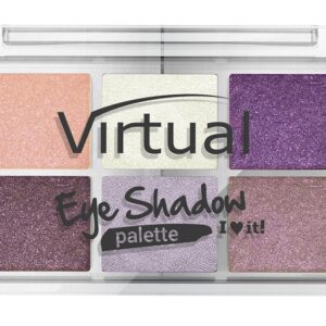 "Virtual I Love It" Eyeshadow Palette with Six Colours